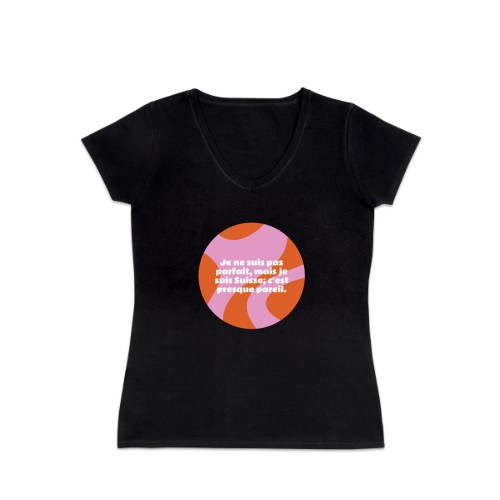 T-shirt femme noir T-shirt femme noir