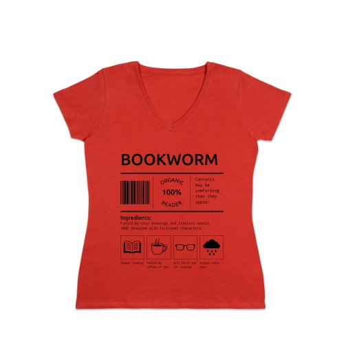 Naisten T-paita punainen