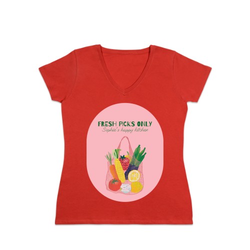T-shirt Women Red T-shirt Women Red