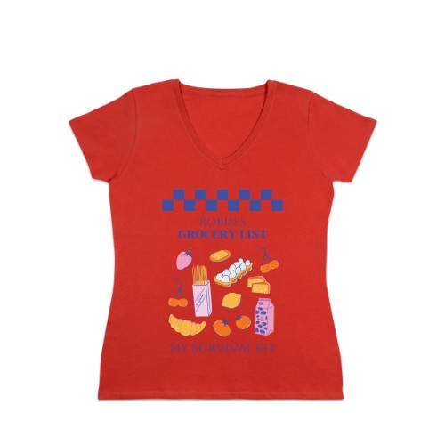 T-shirt Women Red T-shirt Women Red