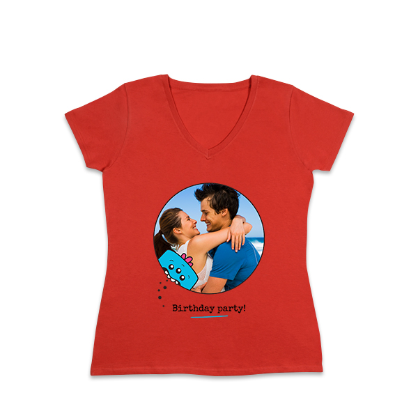 T-shirt femme rouge