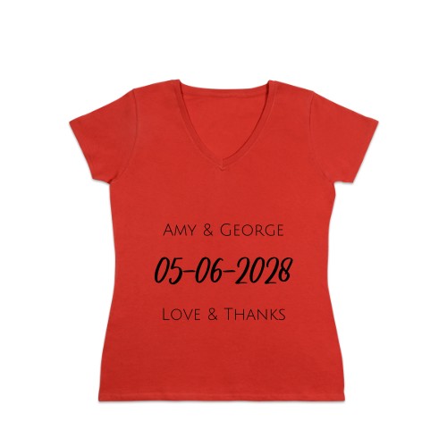T-shirt Women Red
