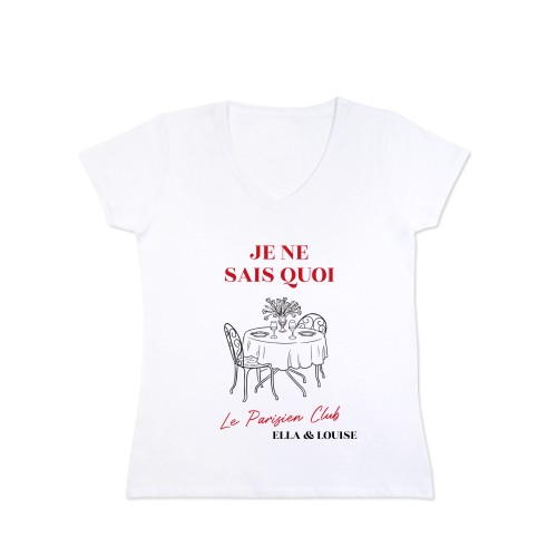 Parisian Table - Text Only