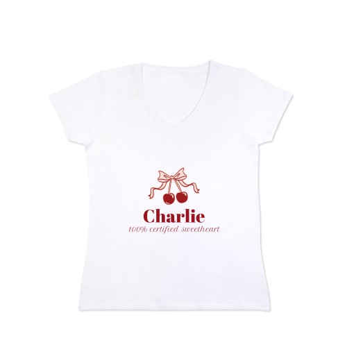 Vintage Cherry Love Text - Only Vintage Cherry Love Text - Only