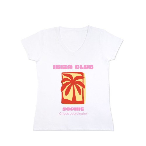 T-shirt dame hvid T-shirt dame hvid