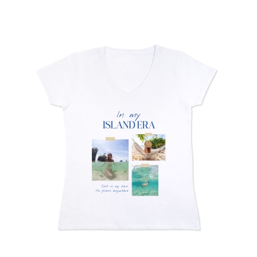 T-shirt dame hvid T-shirt dame hvid