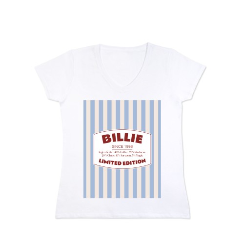 Retro Namelabel Stripes - Text only