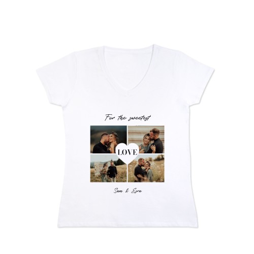 T-shirt dame hvid T-shirt dame hvid
