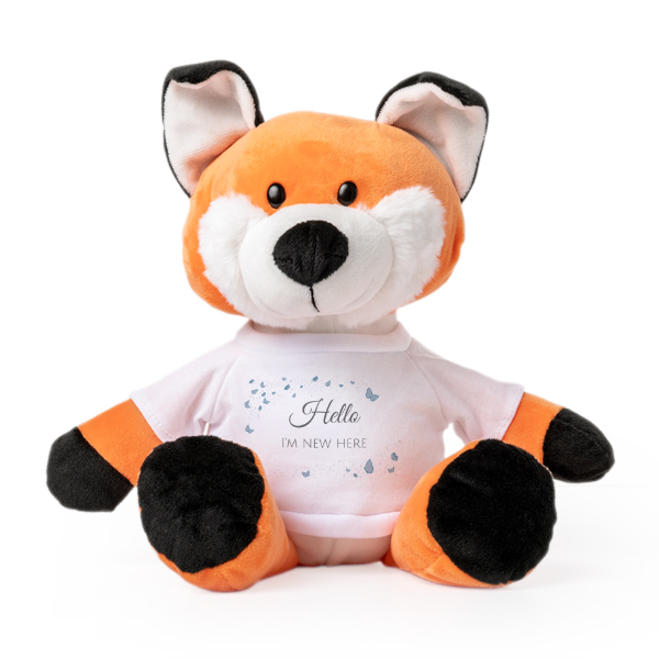 Stuffed animal fox