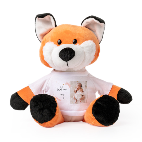 Stuffed animal fox