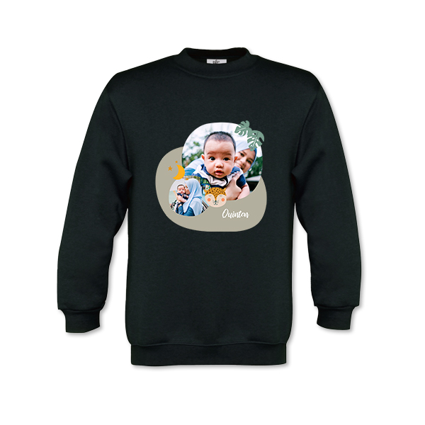 Sweatshirt enfant Noir Sweatshirt enfant Noir