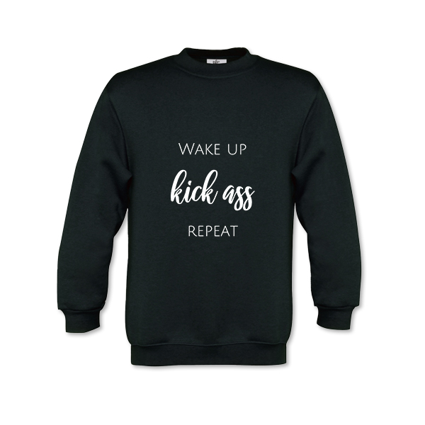 Sweatshirt enfant Noir Sweatshirt enfant Noir