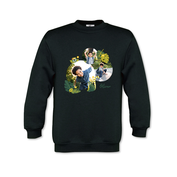 Sweatshirt enfant Noir Sweatshirt enfant Noir
