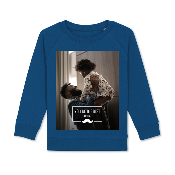 Sweat-shirt Enfant Bleu de cobalt Sweat-shirt Enfant Bleu de cobalt