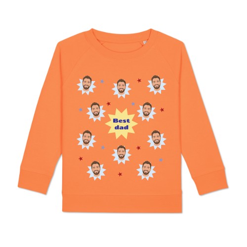Sweat-shirt Enfant Orange