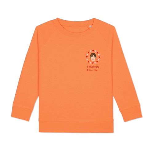 Kinder Sweatshirt Orange