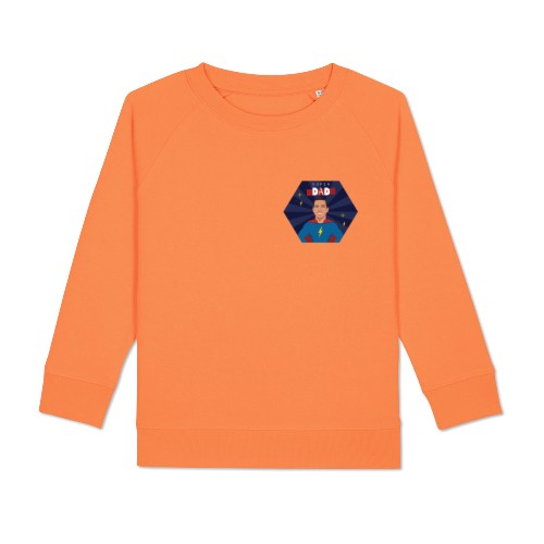 Sweat-shirt Enfant Orange