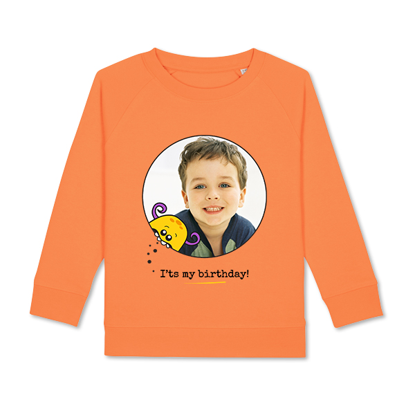 Kinder Sweatshirt Orange