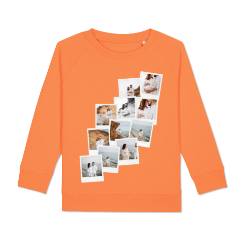 Sweat-shirt Enfant Orange Sweat-shirt Enfant Orange