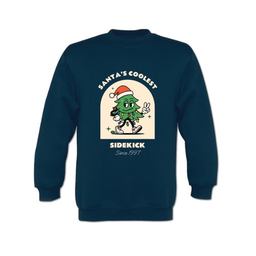 Cartoon Xmas Tree - Text Only