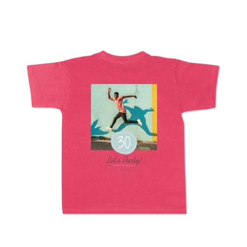 T-shirt enfant rose ArriĂšre T-shirt enfant rose ArriĂšre
