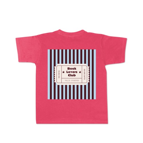 T-shirt enfant rose Arrière T-shirt enfant rose Arrière