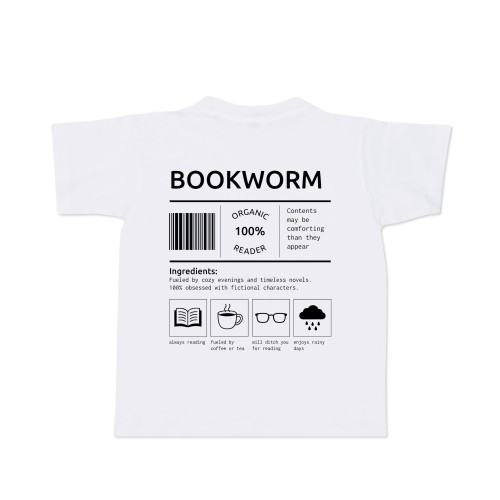 T-shirt enfant blanc Arrière T-shirt enfant blanc Arrière