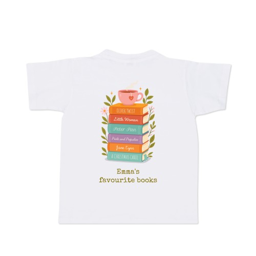 Lovely Book Stack - Text Only