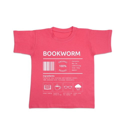 Book Worm Label - Text Only Book Worm Label - Text Only