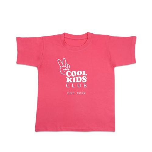 T-shirt enfant rose