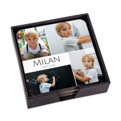 Minimalistisk fotokollasje