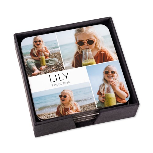 Sous-verres luxe carrés