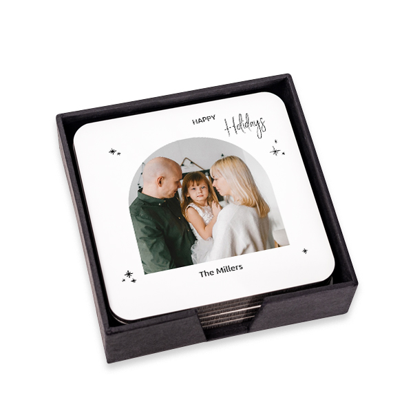 Sous-verres luxe carrés