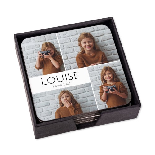 Sous-verres luxe carrés Sous-verres luxe carrés