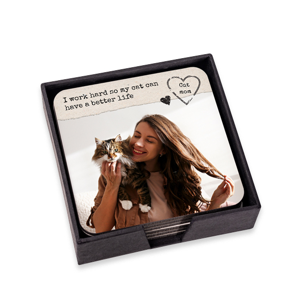 Sous-verres luxe carrés Sous-verres luxe carrés