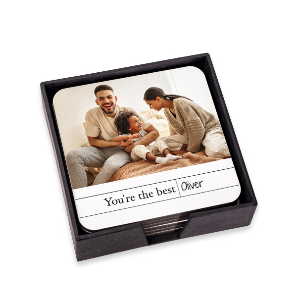 Sous-verres luxe carrés