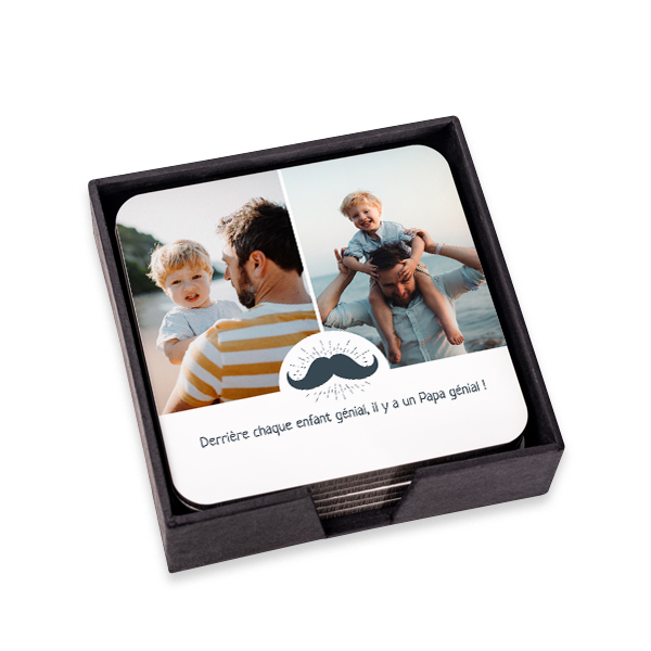 Sous-verres luxe carrés Sous-verres luxe carrés