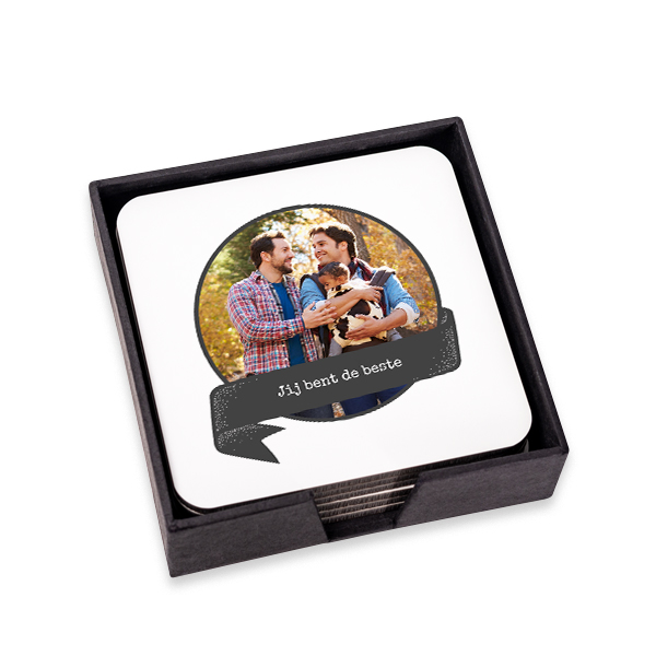 Onderzetters Deluxe Vierkant Onderzetters Deluxe Vierkant