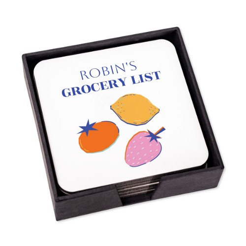 Playful Grocery List - Text only