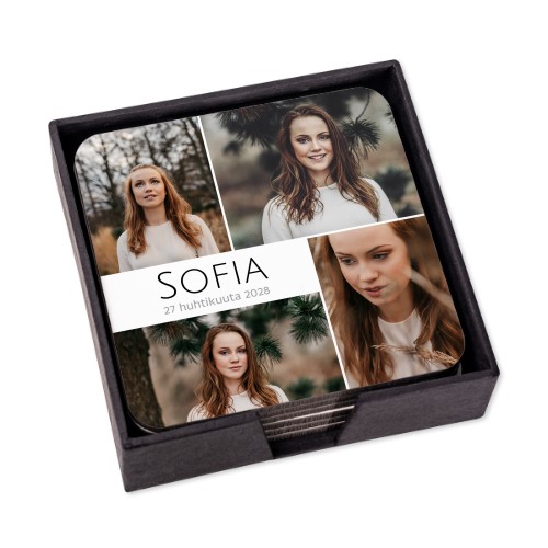 Minimalistinen valokuvakollaasi Minimalistinen valokuvakollaasi