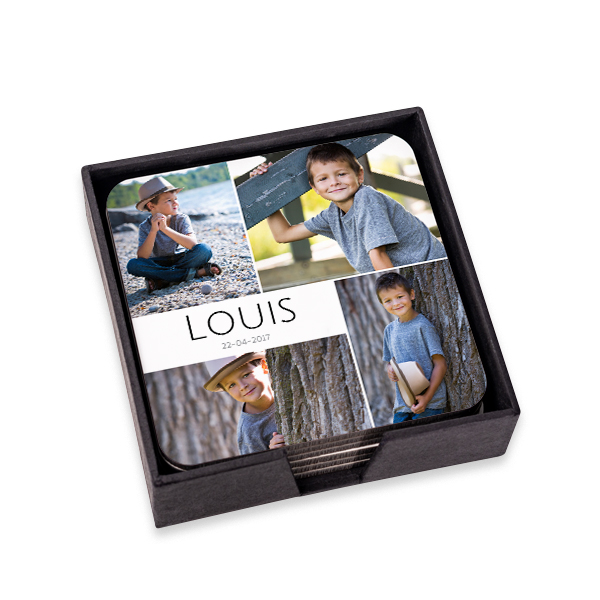 Sous-verres luxe carrés
