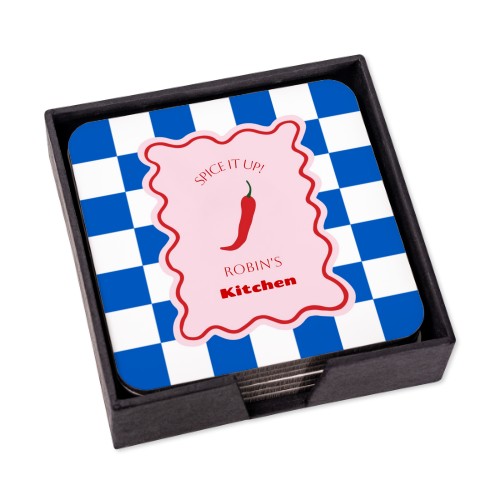 Sous-verres luxe carrés Sous-verres luxe carrés