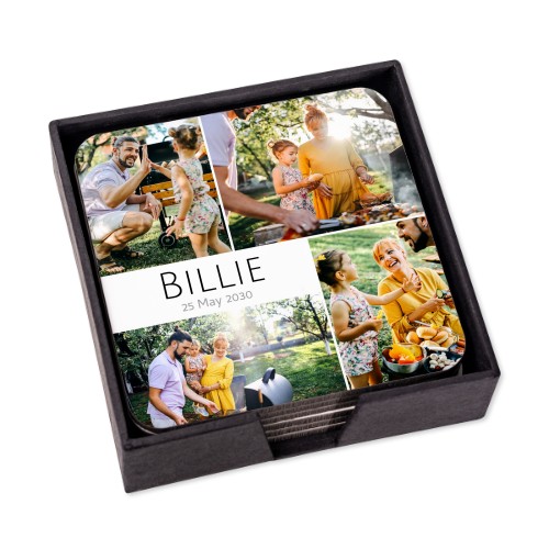 Minimalistisk fotokollage