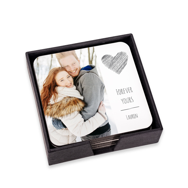 Sous-verres luxe carrés