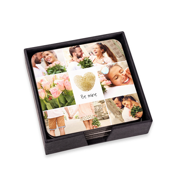 Sous-verres luxe carrés
