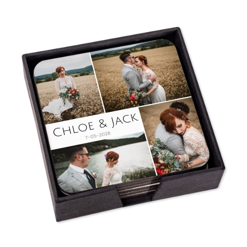 Minimalistinen valokuvakollaasi