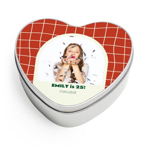 Cookie Tin Heart