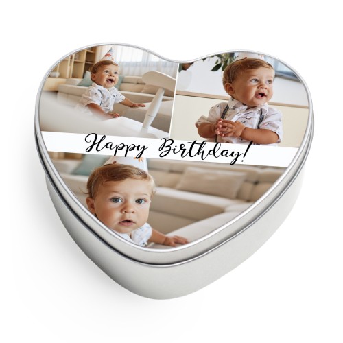 Boîte à biscuits coeur