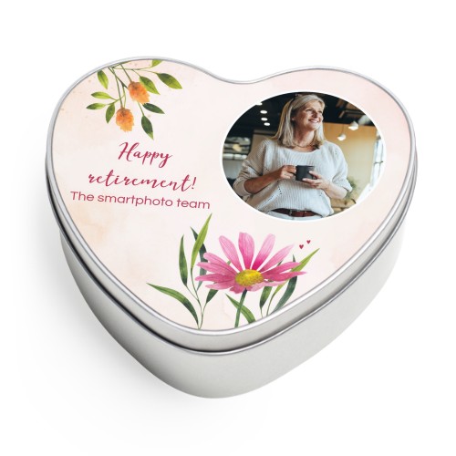 Cookie Tin Heart Cookie Tin Heart
