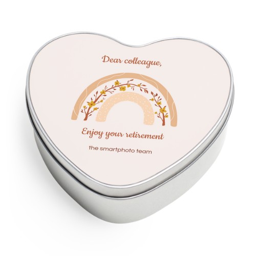 Cookie Tin Heart Cookie Tin Heart